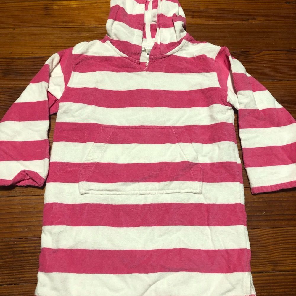 Pottery Barn kids swim coverup size small